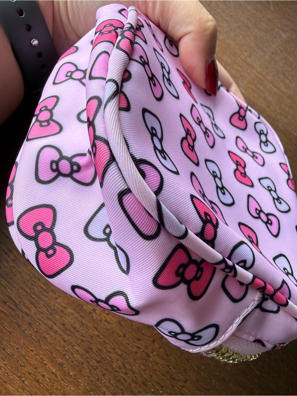 Stoney Clover Lane x Hello Kitty Bows Mini Pouch - Picture 9 of 16
